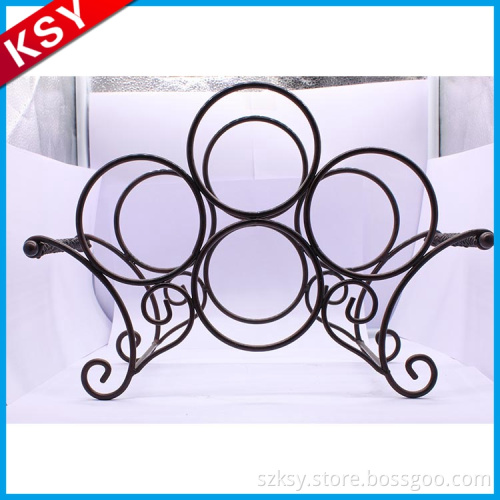Latest New Model Quality Assurance Single Tabletop Fancy Wine Racks Bottle Holder